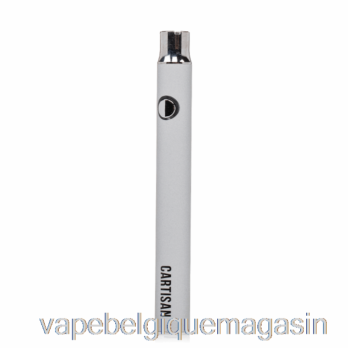 Vape Belgique Cartisan Bouton Vv 400 510 Batterie Argent